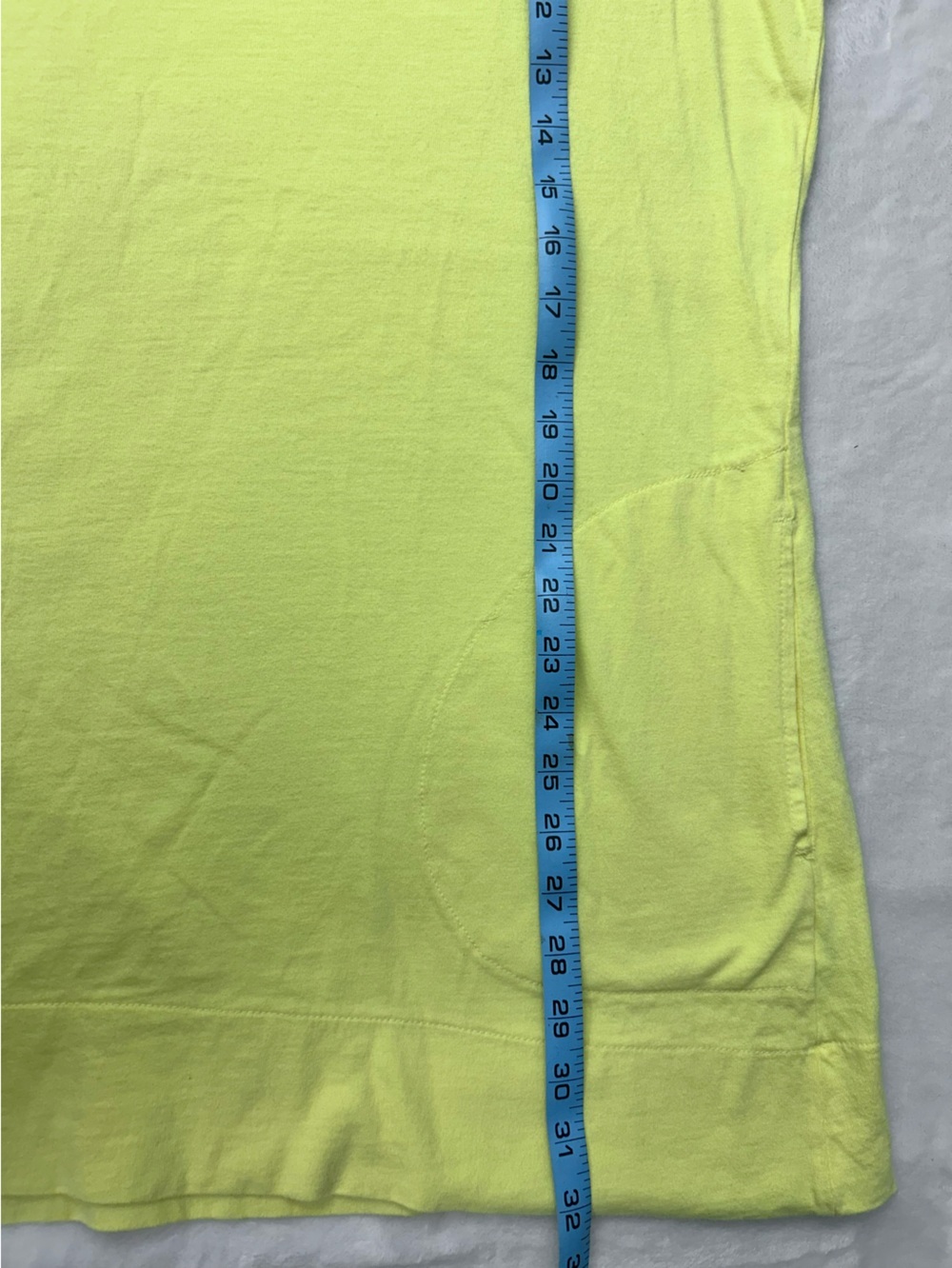 fresh produce Women’s NWT Yellow V-Notch 100% Cotton Tunic 3/4 sleeves Size 1X - Picture 8 of 11